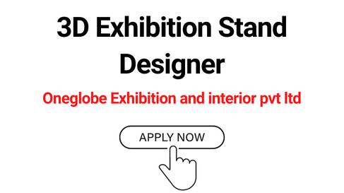 3D Exhibition Stand Designer Jobs