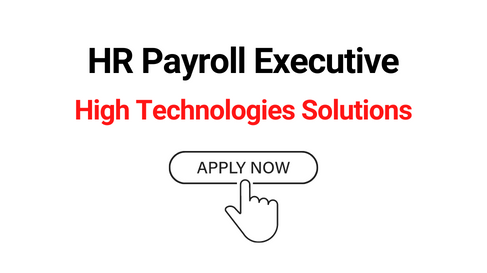 HR Payroll Executive Jobs