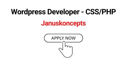 Wordpress Developer - CSS_PHP Jobs